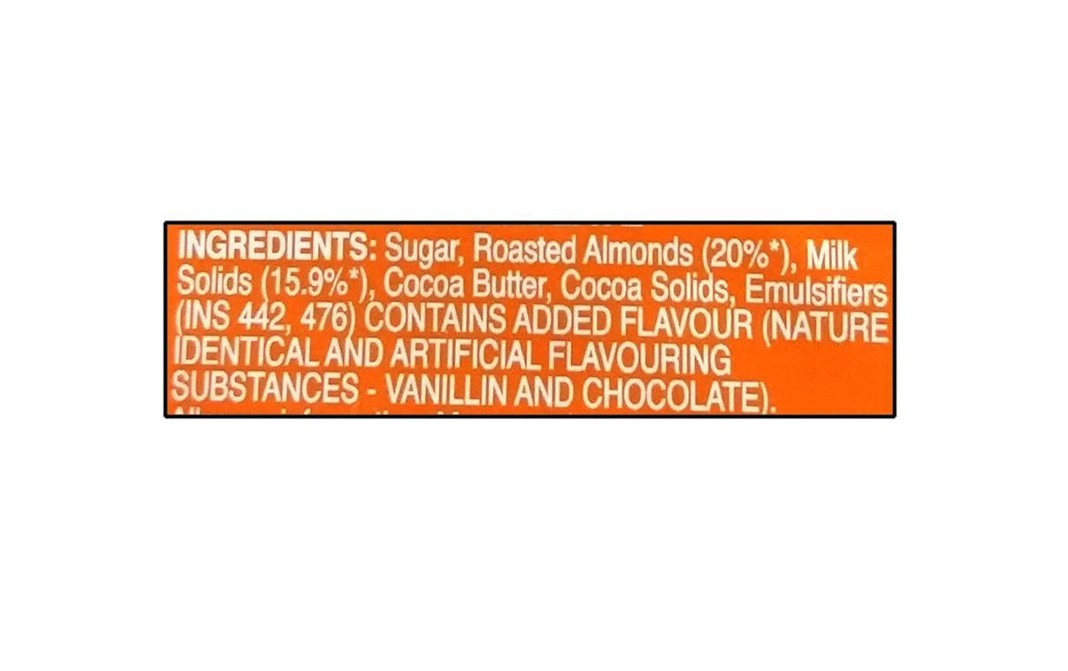 Luvit Dairy Rich Roasted Almond Bar    Pack  40 grams